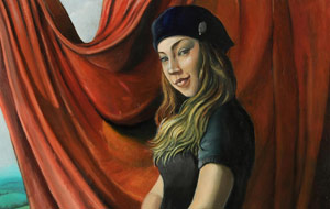 Burt Levitsky's 'Chelsea,' from Santa Cruz Art League's 'All Those Figures' exhibit.