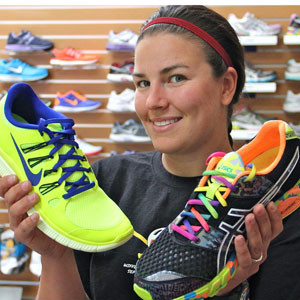 Shannon Weaver of Jerry's Sports. Photo by Chip Scheuer.