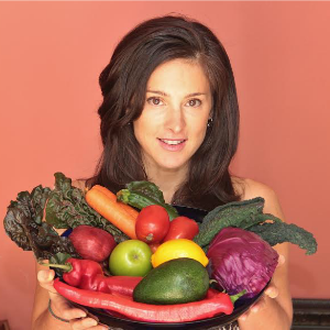 Joy Smith of Santa Cruz’s Growing Wild encourages vegging out to restore balance in the digestive tract. Photo by Chip Scheuer.