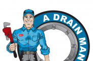 A-Drain-Man Plumbing logo