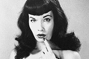 Bettie Page Hollywood logo