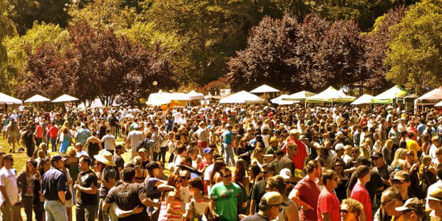 The California Beer Festival at Aptos Village Park Fri Aug 7