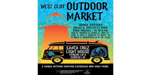 West Cliff Outdoor Market. Lighthouse Parking Lot. 10am-6pm Wednesday, December 31st 1969