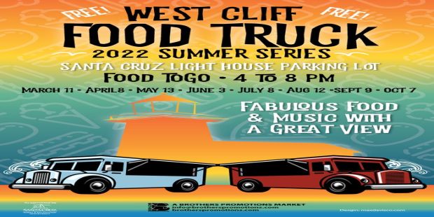 West Cliff Food Truck Series. Lighthouse Parking Lot. 4-8pm at Lighthouse Point Park Wednesday, December 31st 1969